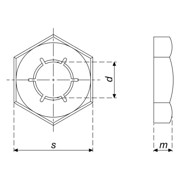 Self Locking Counter Nut DIN 7967 - Image 3